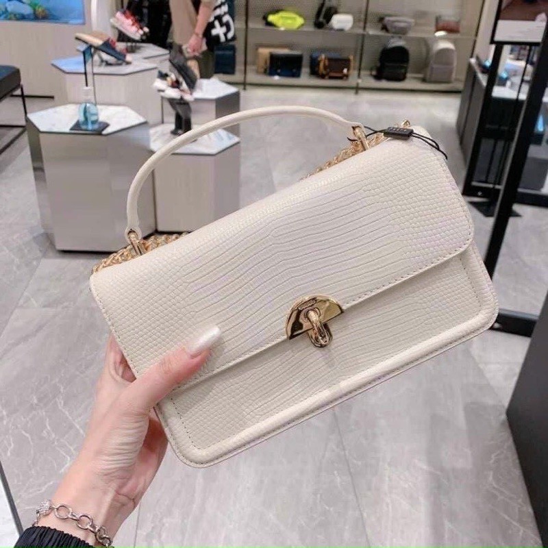 Túi quai cầm da rắn