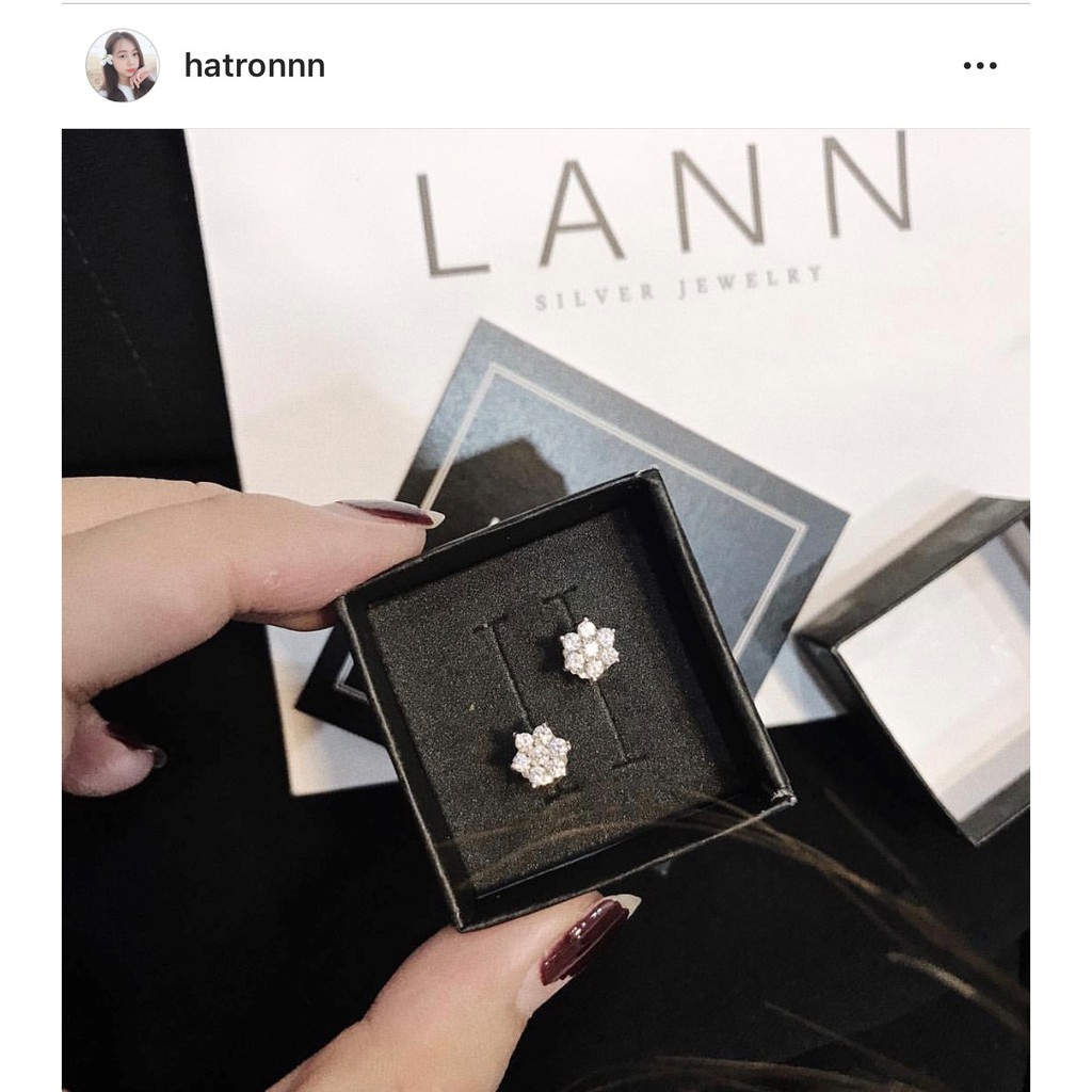 Charm la bàn BẠC S925 LANN C042 đeo lắc tay, vòng cổ