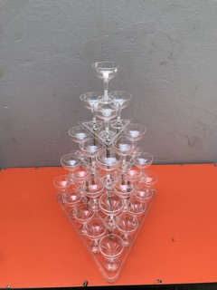 Tháp ly mica 5 tầng