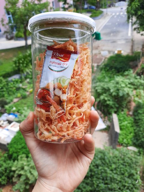 hũ mực xé sợi hấp cốt dừa 250g