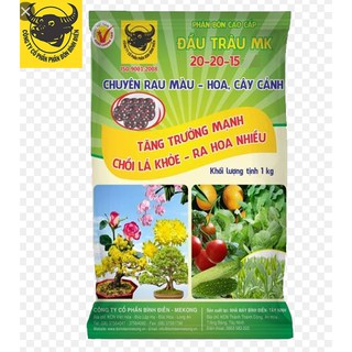 Phân bón tổng hợp NPK đầu trâu 20-20-15 Gói 1 kg
