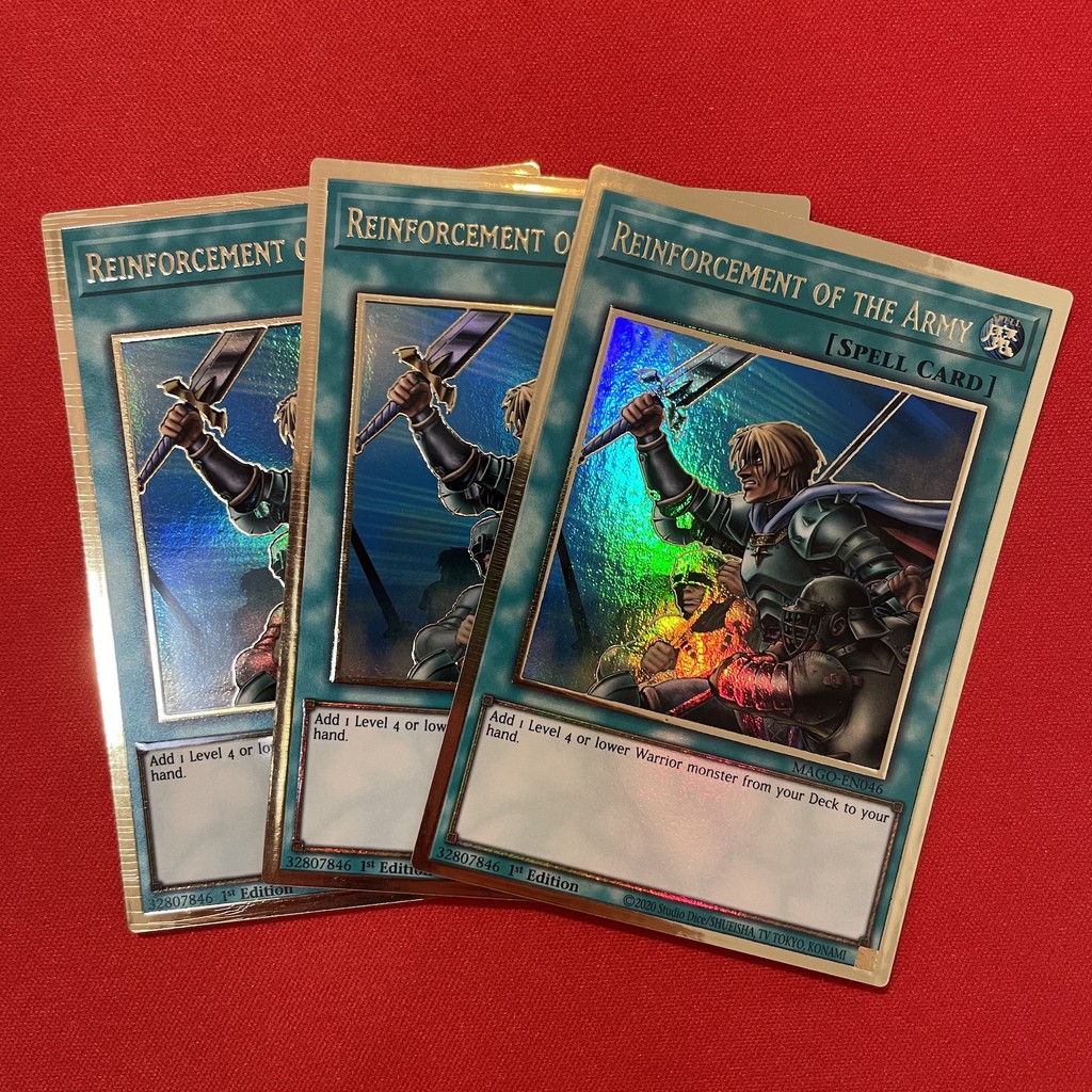 [EN-JP][Thẻ Bài Yugioh Chính Hãng] Reinforcement of the Army - ROTA