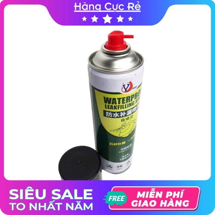 Bình xịt chống thấm dột đa năng-Chống thấm tường nhà, nội ngoại thất, chống dột tôn, bịt mọi khe nứt-Shop Hàng Cực Rẻ