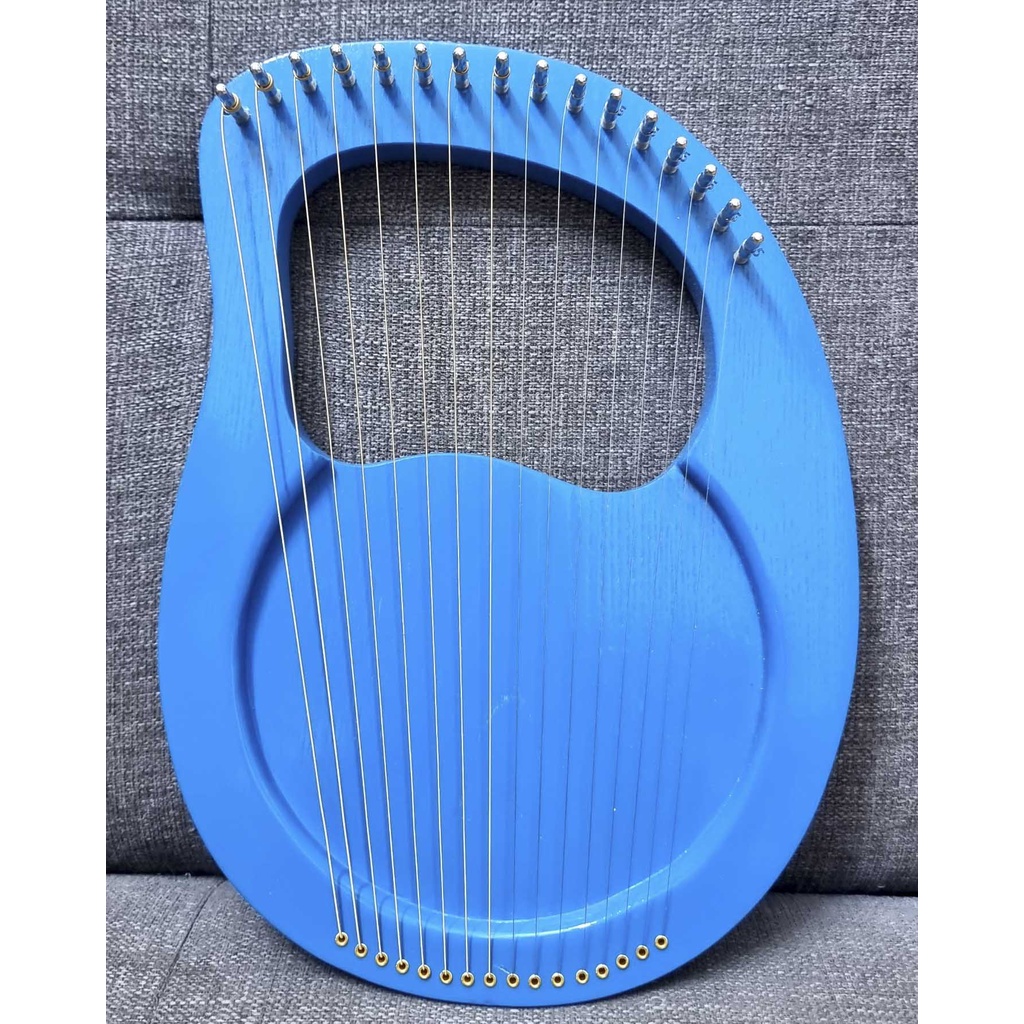 Đàn lyre 16 dây nguyên khối Anca AC-16M chính hãng - đầy đủ phụ kiện