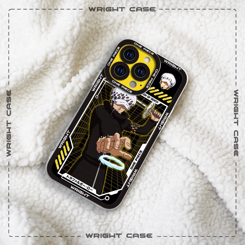 Ốp lưng iphone cạnh vuông One Piece Trafalgar Law Wrightcase 6plus/7/8/8plus/x/xs/11/12/pro/max/plus/proma