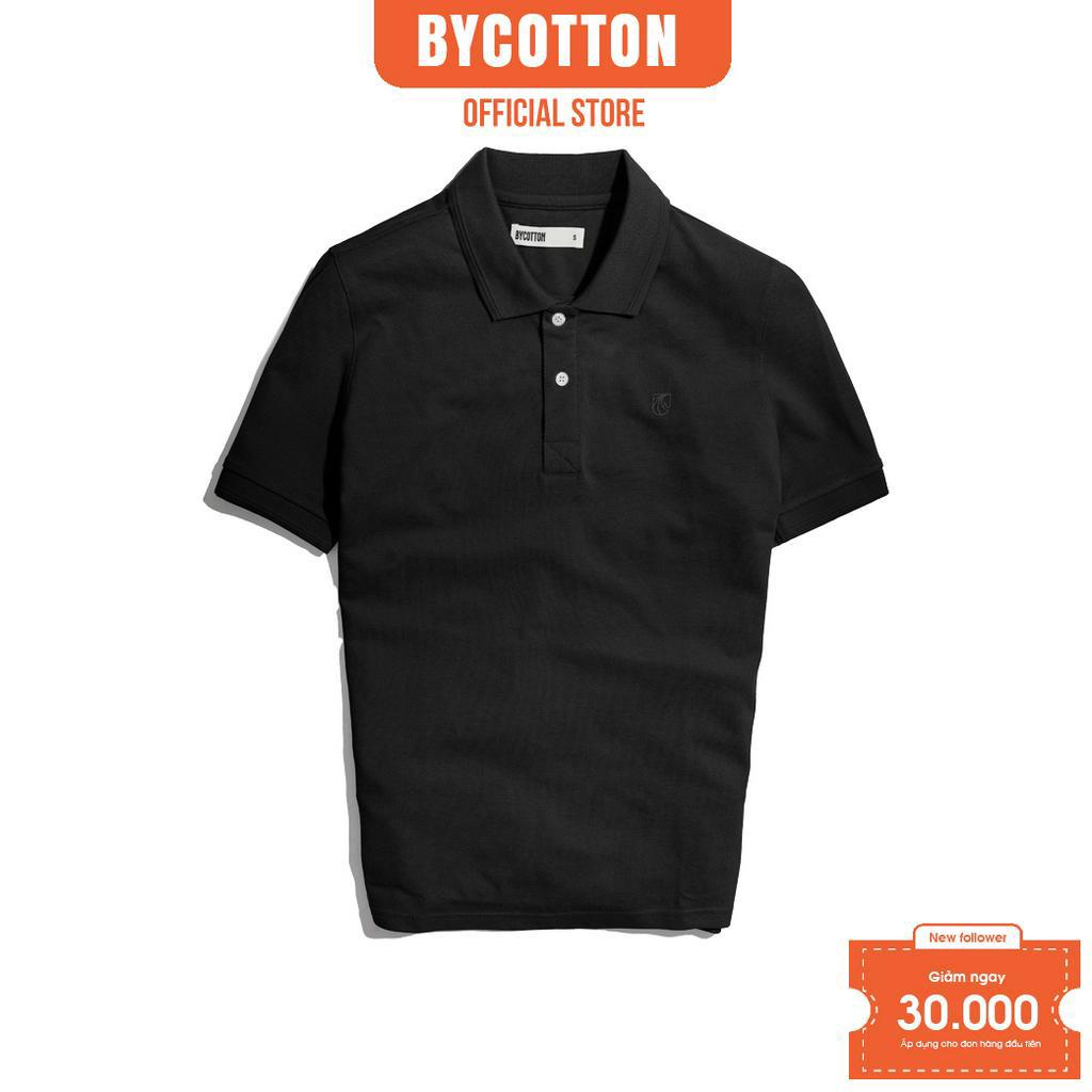 Áo Thun Nam Cao Cấp Màu Đen Polo Black Basic Polo BY COTTON