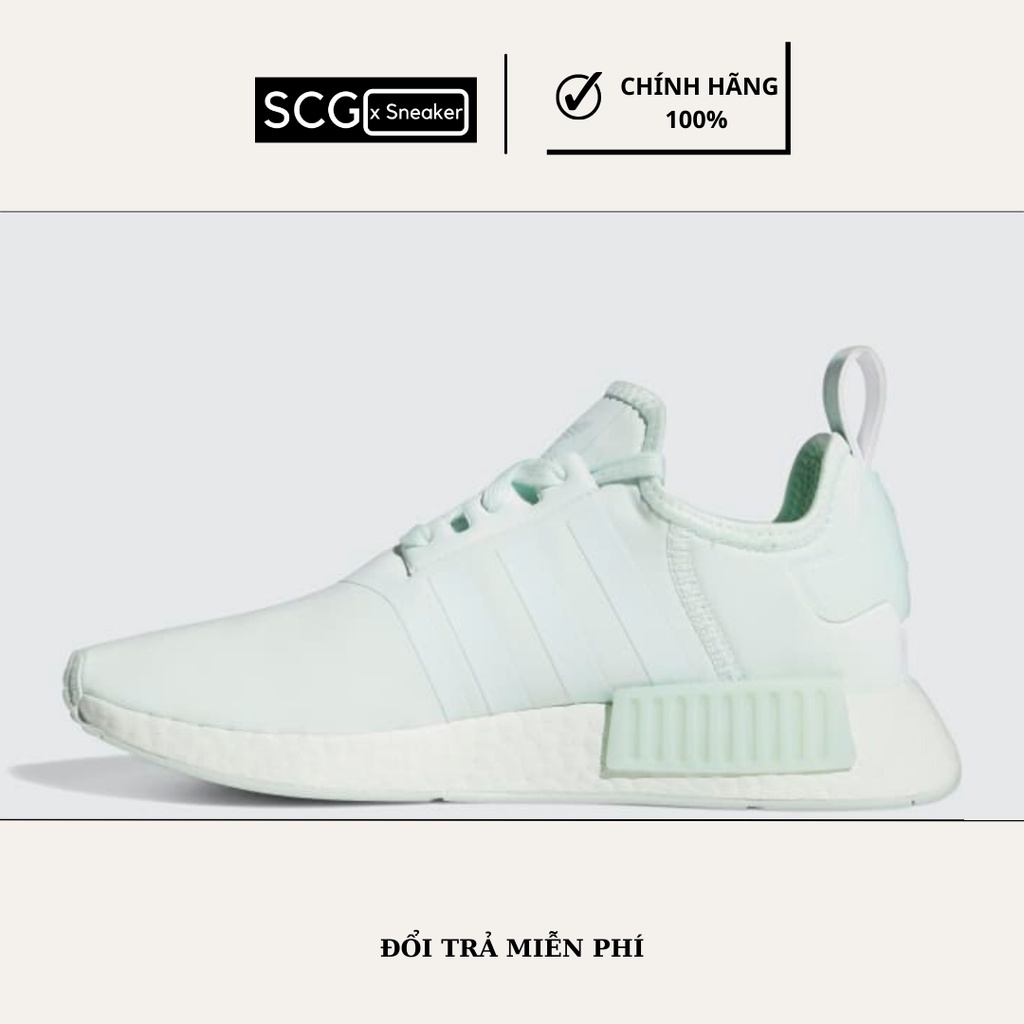 Giày thể thao nữ- sneaker thời trang nữ - ADIDAS NMD R1- màu xanh MINT - FV1795 - hàng chính hãng - SCGxsneaker
