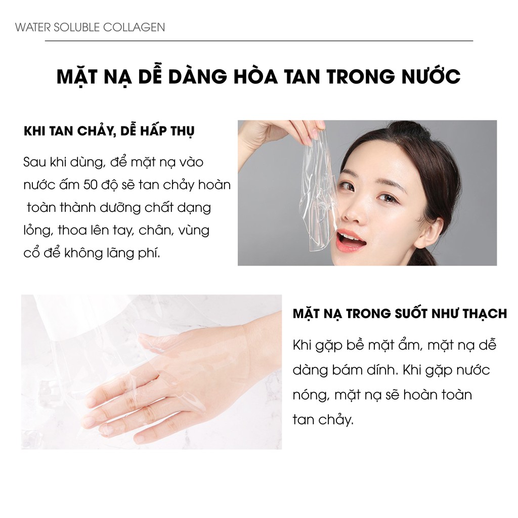 Mặt Nạ Dưỡng Trắng Da CIYAOO Cấp Dưỡng Ẩm &amp; Ngăn Ngừa Lão Hóa Da (05 Miếng/Hộp)