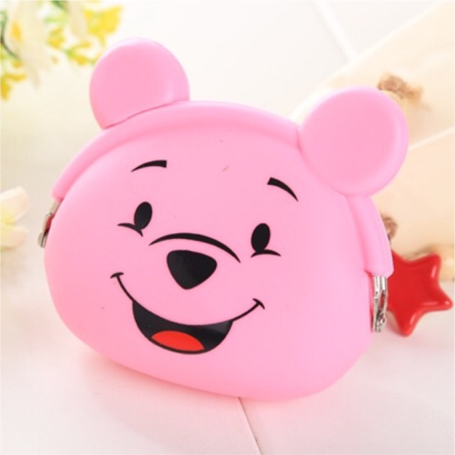 Bóp silicon hình thú cầm tay