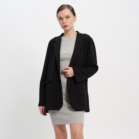 KHÂU BY CQ- Áo Blazer nữ tay dài
