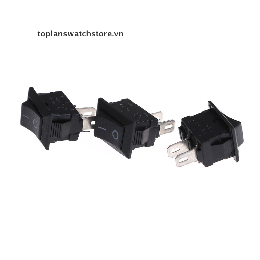 Set 10 Công Tắc Bập Bênh KCD1-11 250V / 3A 6A 125V AC 2P 10 * 15MM Chuyên Dụng