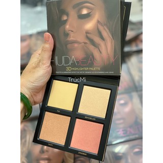 Phấn bắt sáng highlight Huda Beauty 3D palette