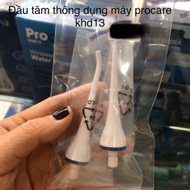 1 Đầu tăm thông dụng máy tăm nước procare khd13