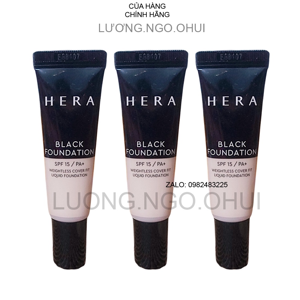 [Hot] Tuýp Kem nền HERA FOUNDATION che khuyết điểm tốt siêu phẩm cho lớp make up hoàn hảo 10ml.