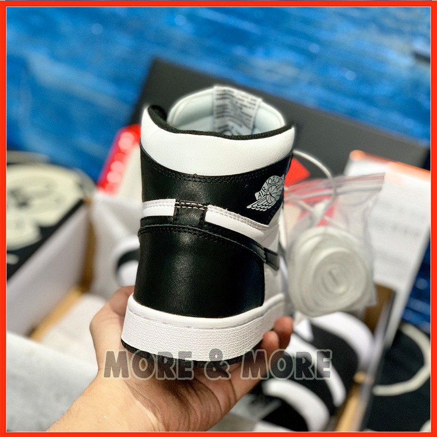 [More&More] Giày thể thao Jordan 1 High Twist ( Panda ) Đen Trắng