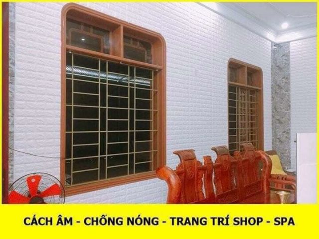 Xốp dán tường giả gạch 3d khổ lớn 70x77cm dày 3,5m hàng loại 1