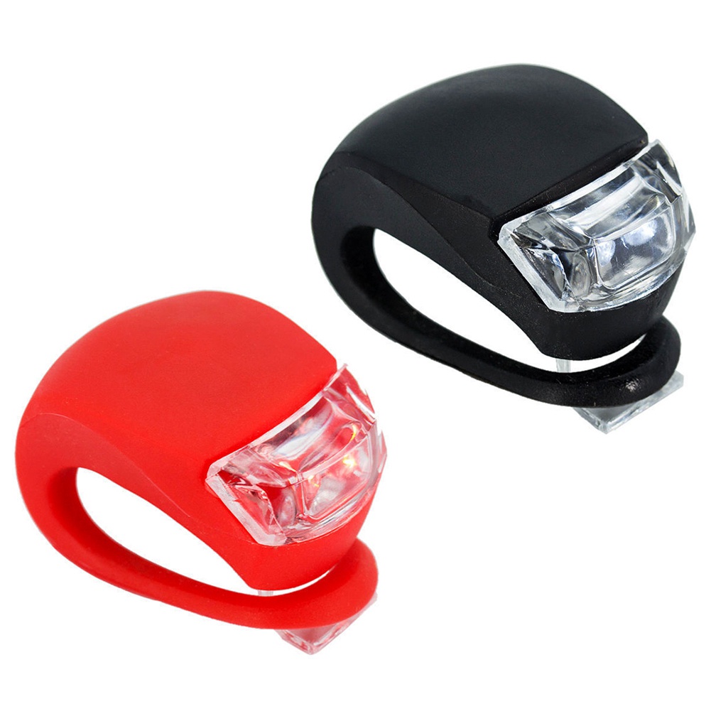 Bộ 2 Đèn LED Silicone An Toàn Cho Xe Đạp