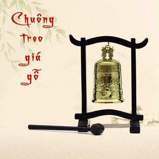 Chuông Treo Giá Gỗ Cỡ Nhỏ