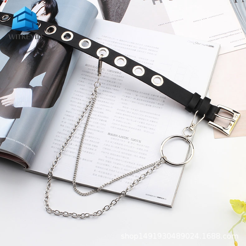 Đai thắt lưng phong cách Punk