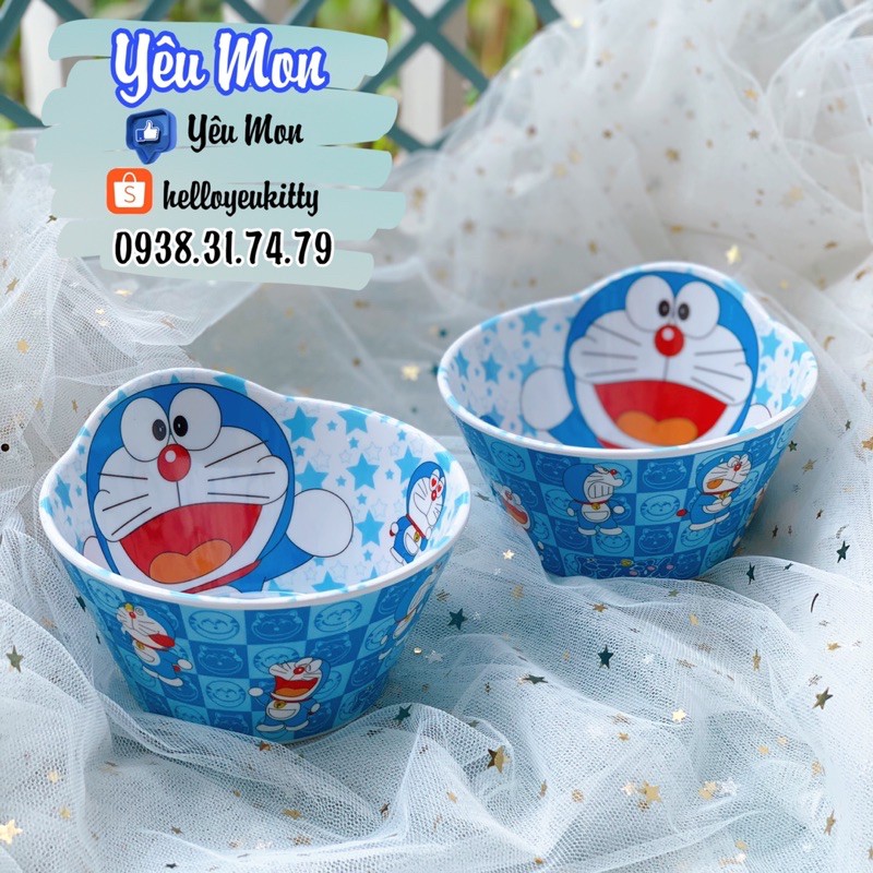 TÔ NHỰA MELAMINE DOREMON