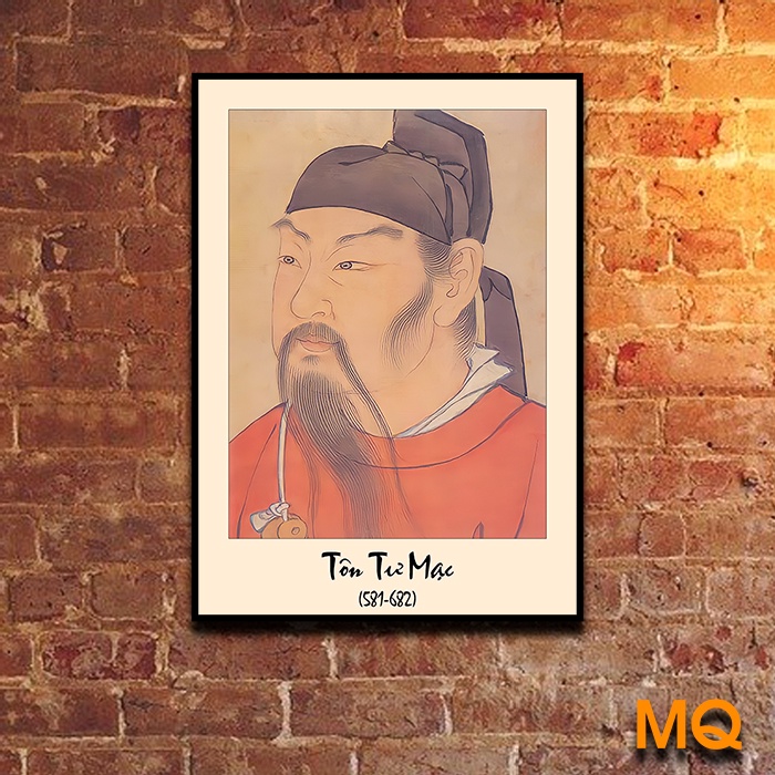 Album 20 Mẫu Tranh Các Vị Danh Y Nổi Tiếng -  Tranh Có Khung Viền Nổi - Tranh Trang Trí Phòng khám Đ.Y
