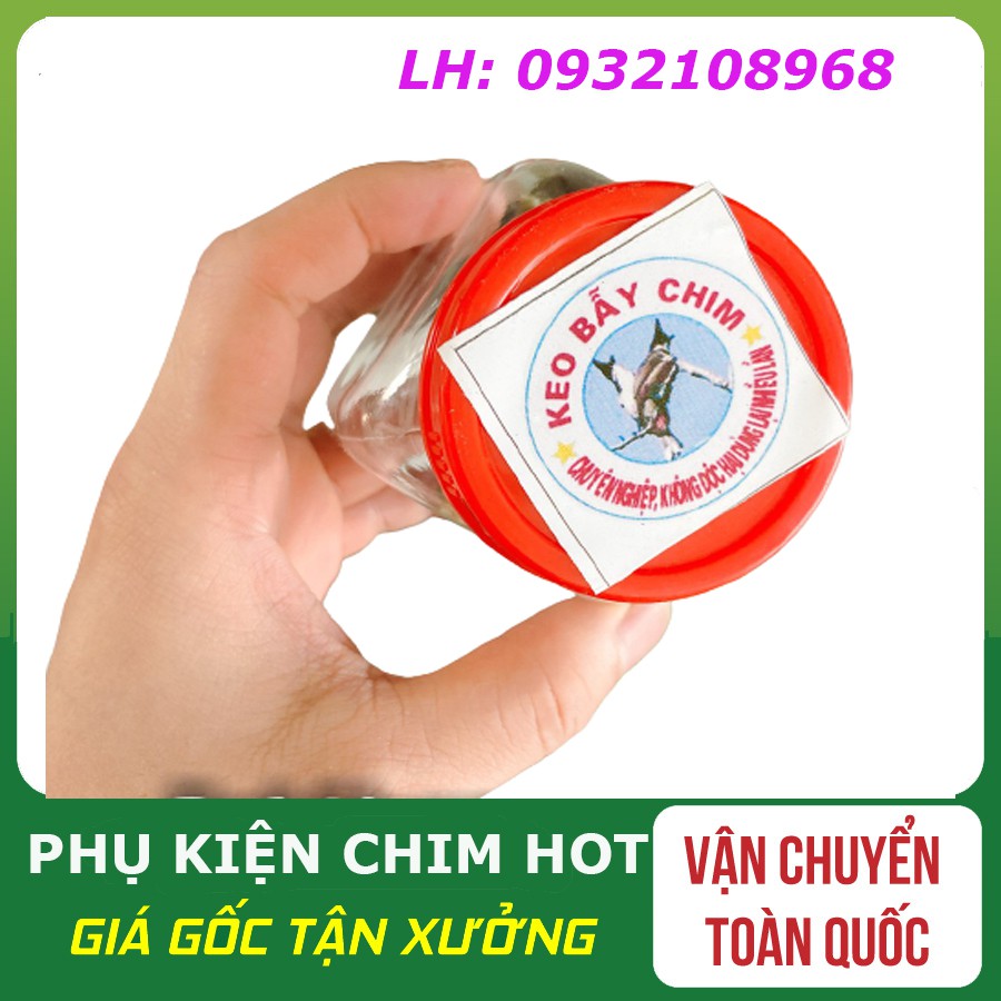 [Mã PET50 giảm 10% - tối đa 50K đơn 250K] [ XẢ HẢNG GIÁ GỐC ] Keo Dính Chim - Bẫy chim Sẻ, Cu Gáy, Chào Mào siêu dính