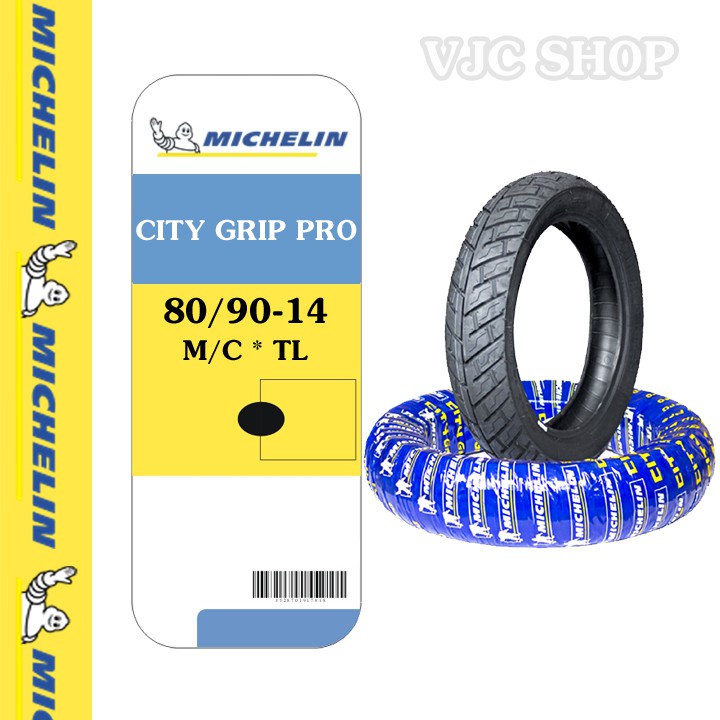 Vỏ xe máy Michelin 80/90-14 City Grip Pro