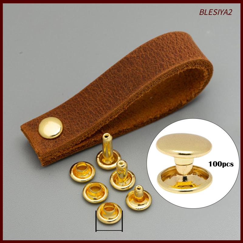 Set 100 Đinh Tán Bằng Đồng Thau Chuyên Dụng Cho Túi Xách