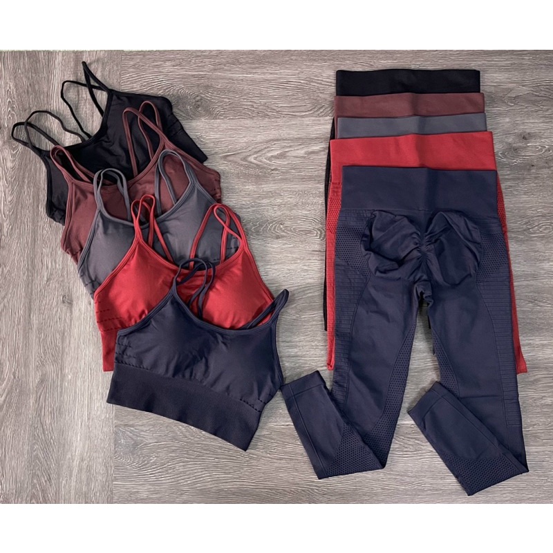 Set dây nữ Mitao dệt gym,thể thao,yoga
