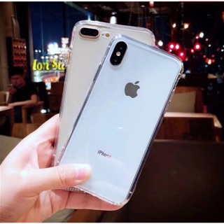 Ốp lưng Iphone 7plus,8plus,iphoneX trong suốt không ngả màu