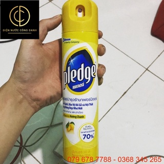 xịt bóng gỗ Pledge 330ml