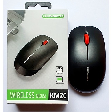 Chuột không dây Kingmaster KM20, Plug 2.4GHz- Full box, Chính hãng 100%- Bảo hành 12 tháng