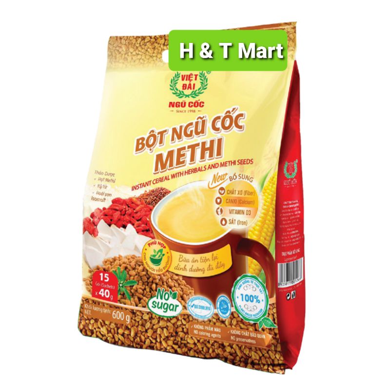 Ngũ Cốc Methy Việt Đài 600g