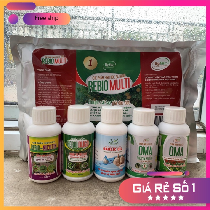 𝐂𝐨𝐦𝐛𝐨 6 sản phẩm chăm sóc cây đầy đủ💥CHÍNH HÃNG💥 Bộ sp phòng và trị bệnh kèm dinh dưỡng cho hoa hồng, cây cảnh...