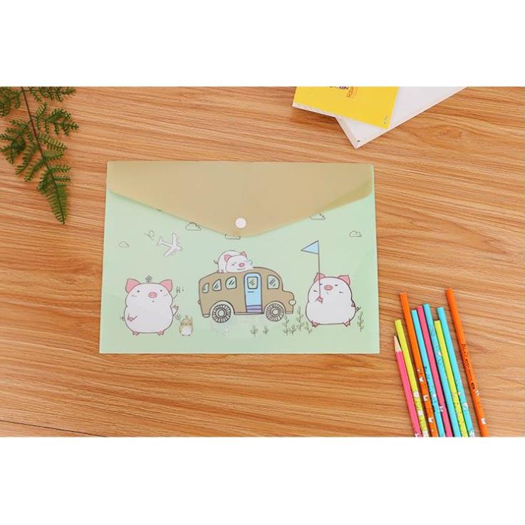 Cặp nhựa đựng tài liệu nhiều mẫu đẹp H81