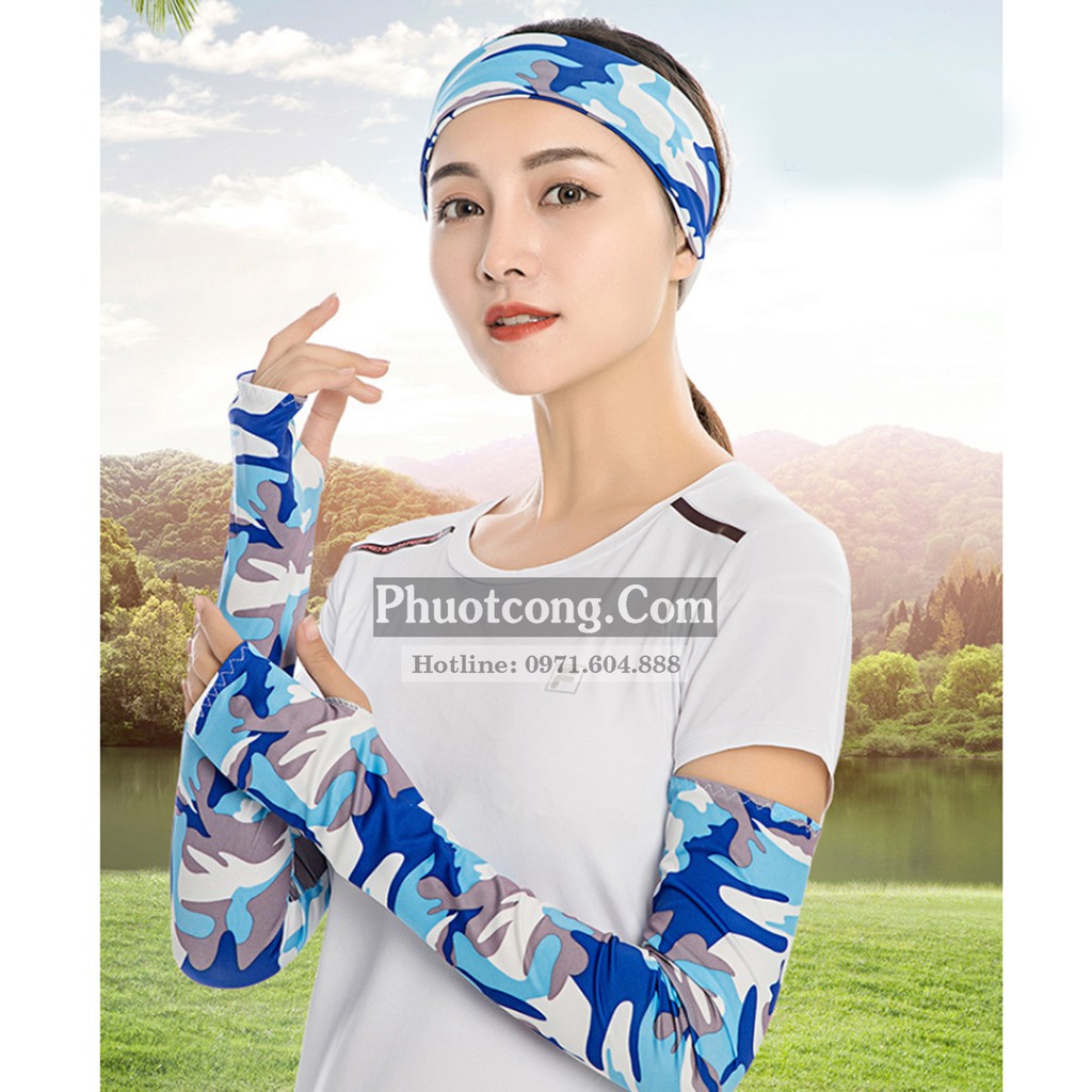 Bao tay dài, tất tay chống nắng cao cấp Chống nắng, chống Uv - Vải dày dặn, co dãn 4 chiều thấm hút mồ hôi tốt
