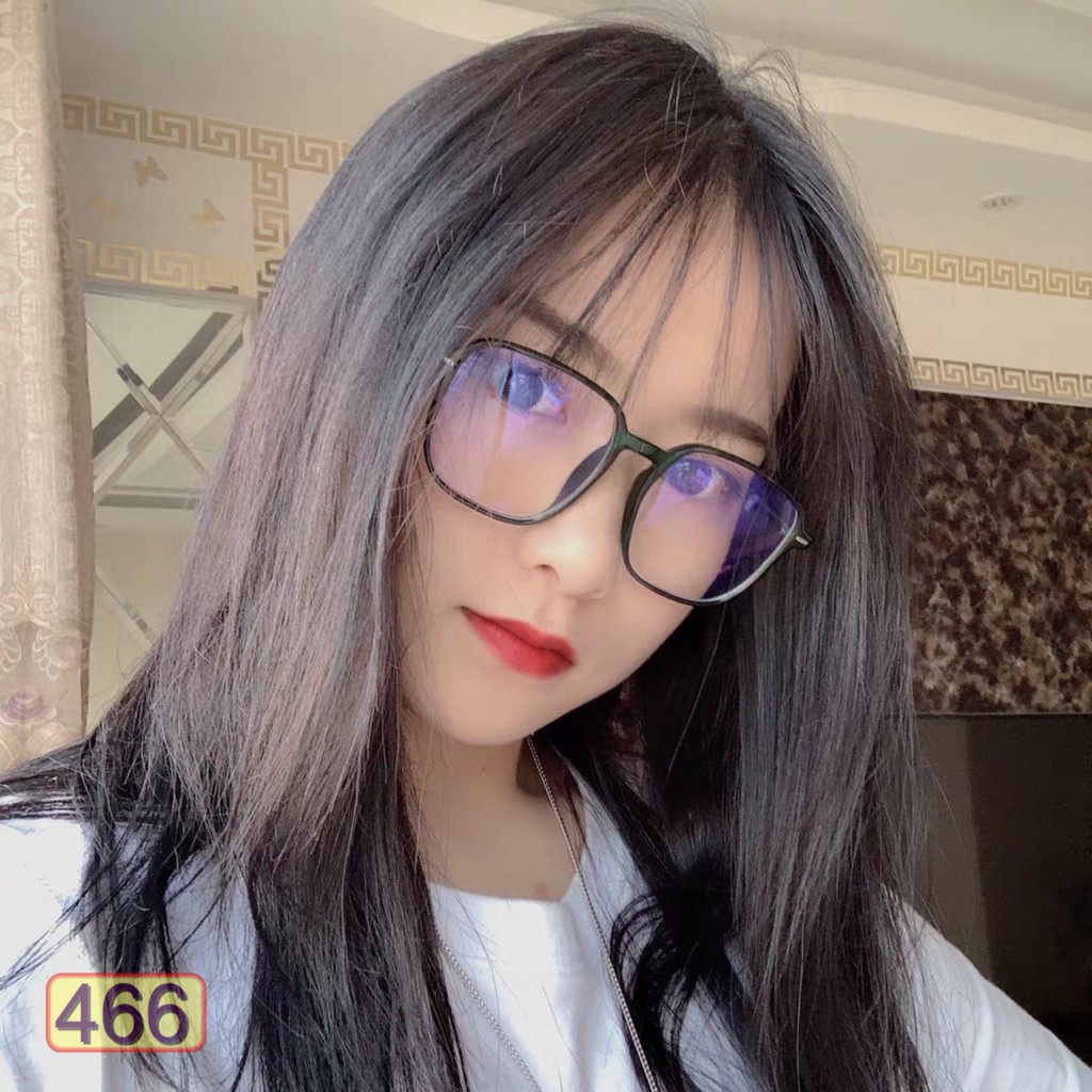 MẮT KÍNH GỌNG CẬN 97063 466 FORM VUÔNG DỄ THƯƠNG HOT TREND | BigBuy360 - bigbuy360.vn