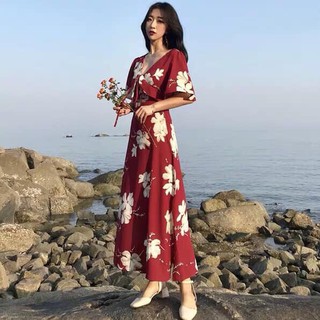 Đầm Maxi Trẻ Trung Xẻ Tà Hàng Nhập Cao Cấp MSNN940