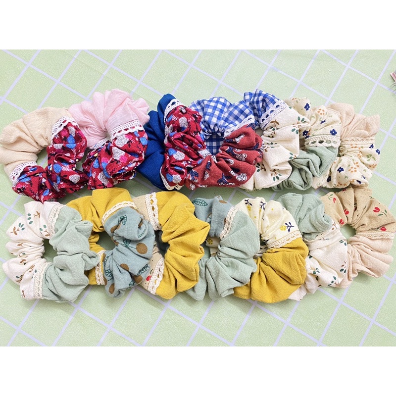 Srunchies ghép vải