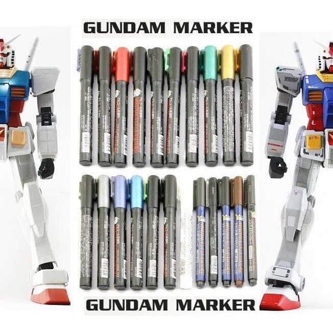 PHỤ KIỆN MÔ HÌNH BÚT GM GUNDAM MARKER GM 04 - GM 300 GM04 GOLD GM05 SILVER