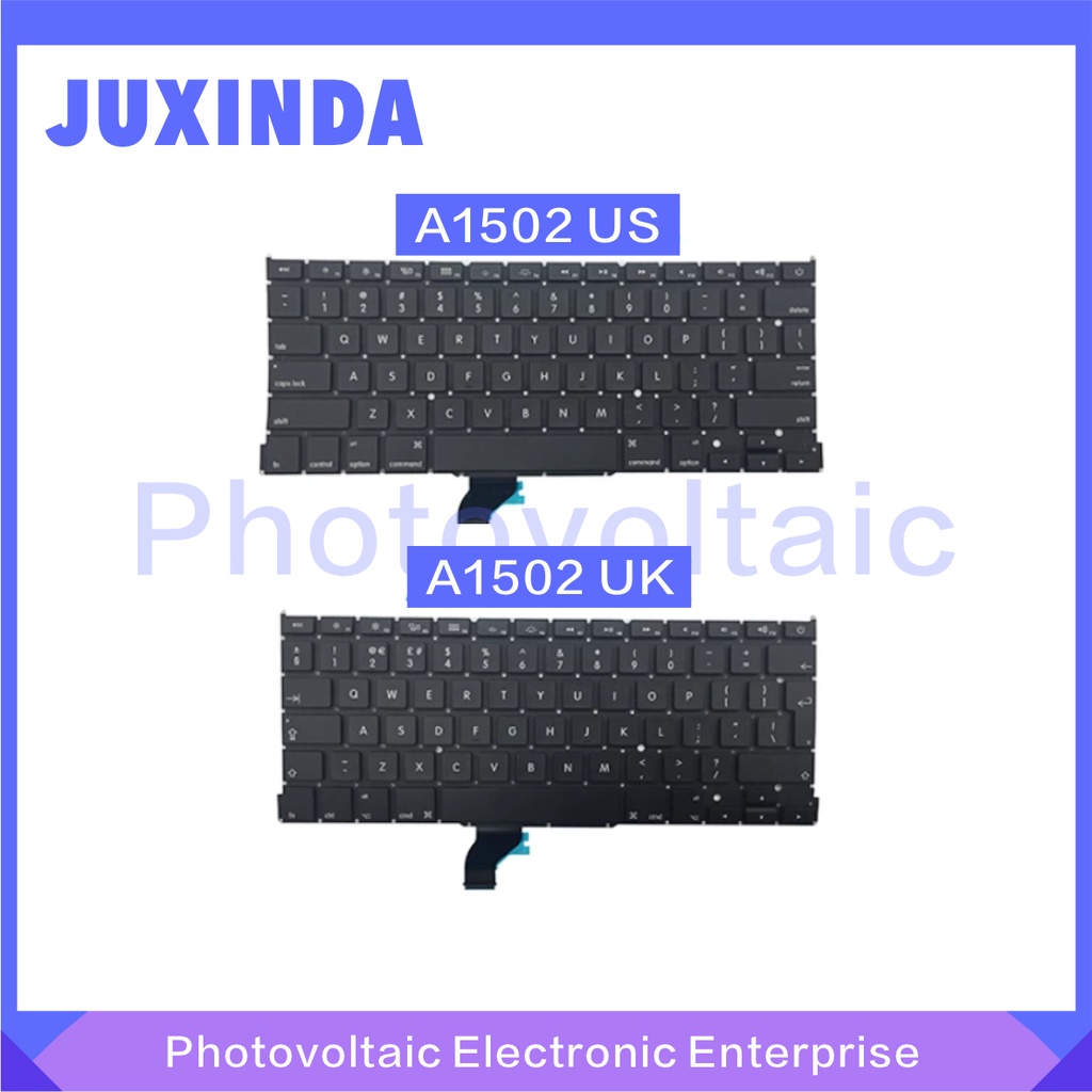 Bàn Phím Laptop A1278 A1286 A1425 A1398 A1502 US UK Cho Macbook Pro 13 "14" 15 "