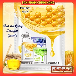 Mặt nạ Mờ thâm sáng da Mật Ong Lô Hội Việt Quất Gentle Images 25g