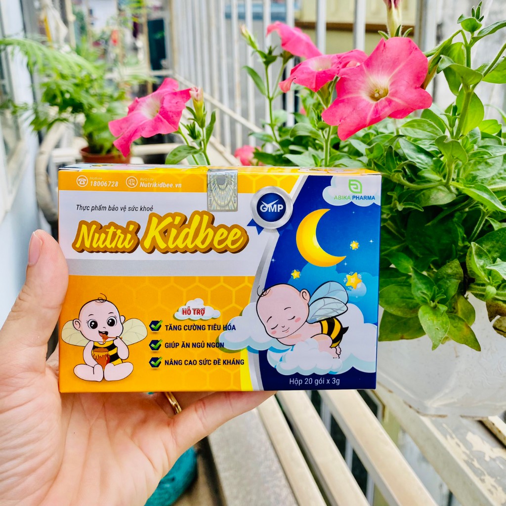 Nutri Kidbee – Giúp trẻ ăn ngủ ngon, Tăng cường tiêu hóa, Tăng sức đề kháng