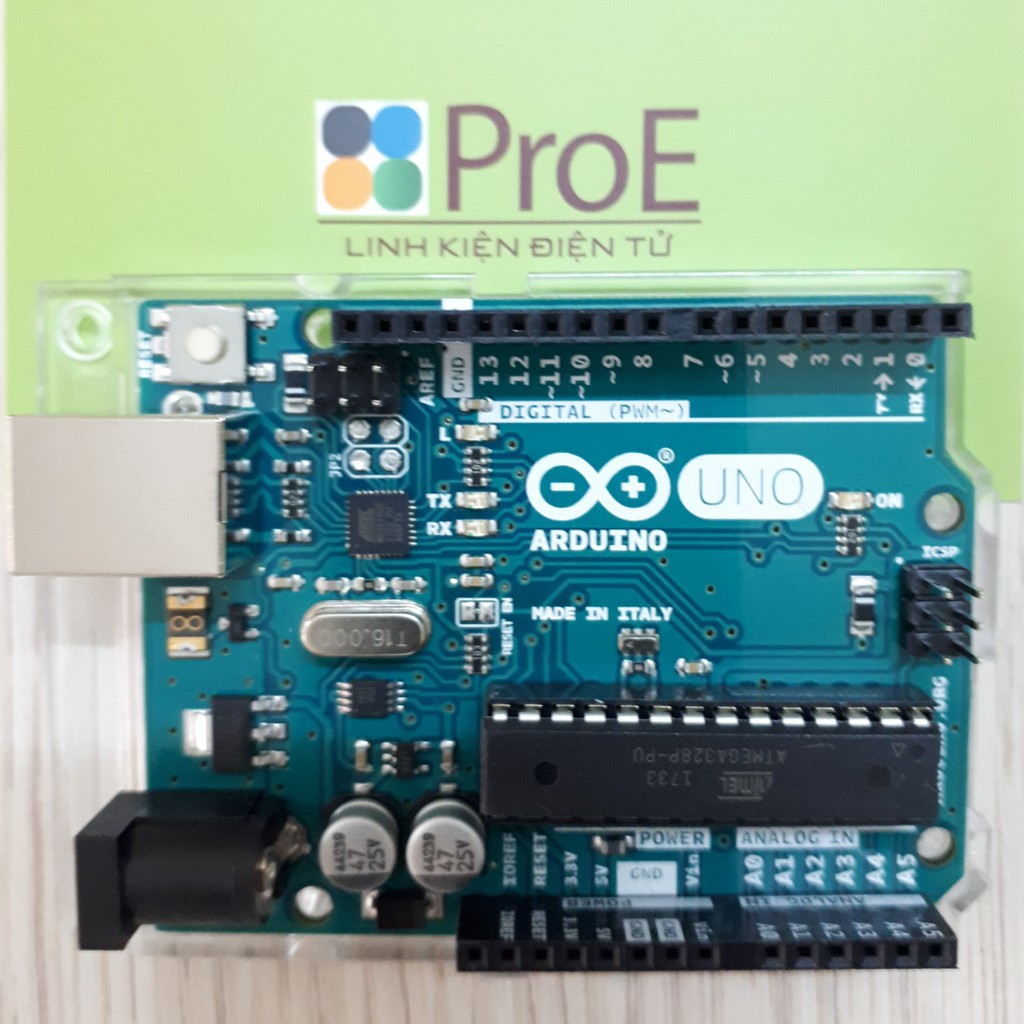 Mạch điện tử Arduino Uno R3 chính hãng