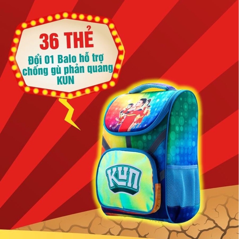 Thẻ Kun balo chống gù - bình giữ nhiệt