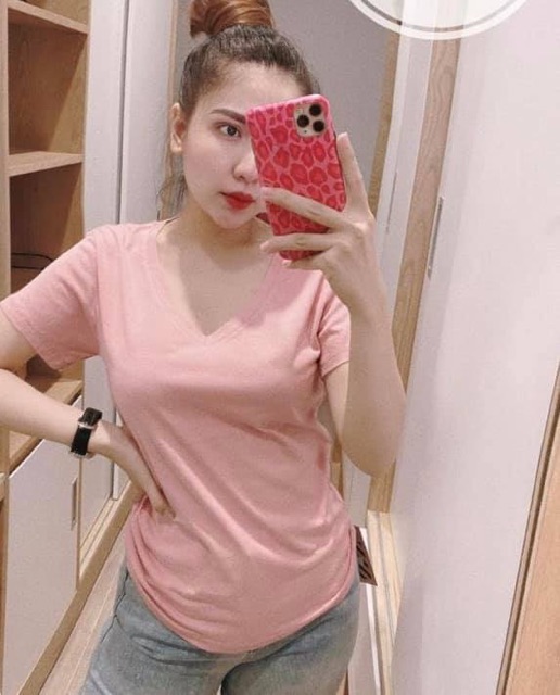 BÁN SỈ ÁO PHÔNG CUỘN G.A.P CỔ TIM CHO NỮ | BigBuy360 - bigbuy360.vn