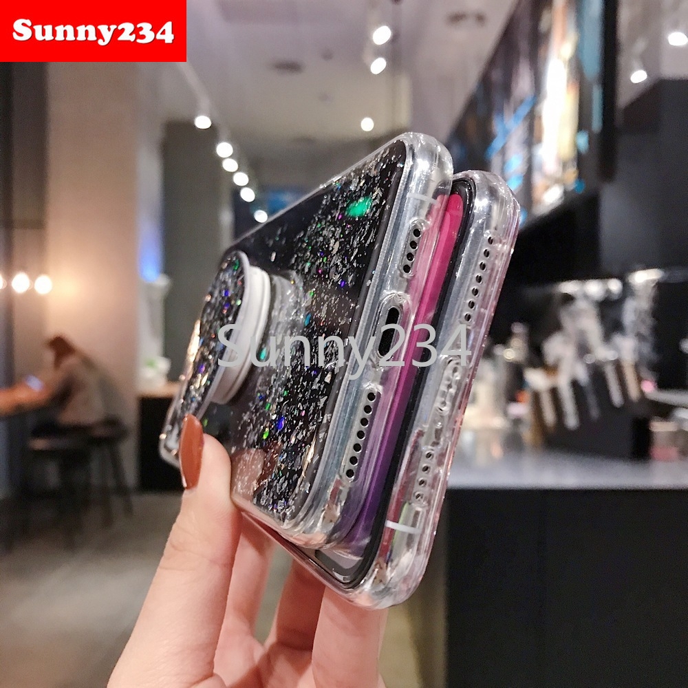 Ốp Lưng Mềm Có Nhẫn Đỡ Cao Cấp Cho Samsung S21 Plus S21 Ultra A02S M31S S20 Fe A12 A52 A72 Note 20 Ultra