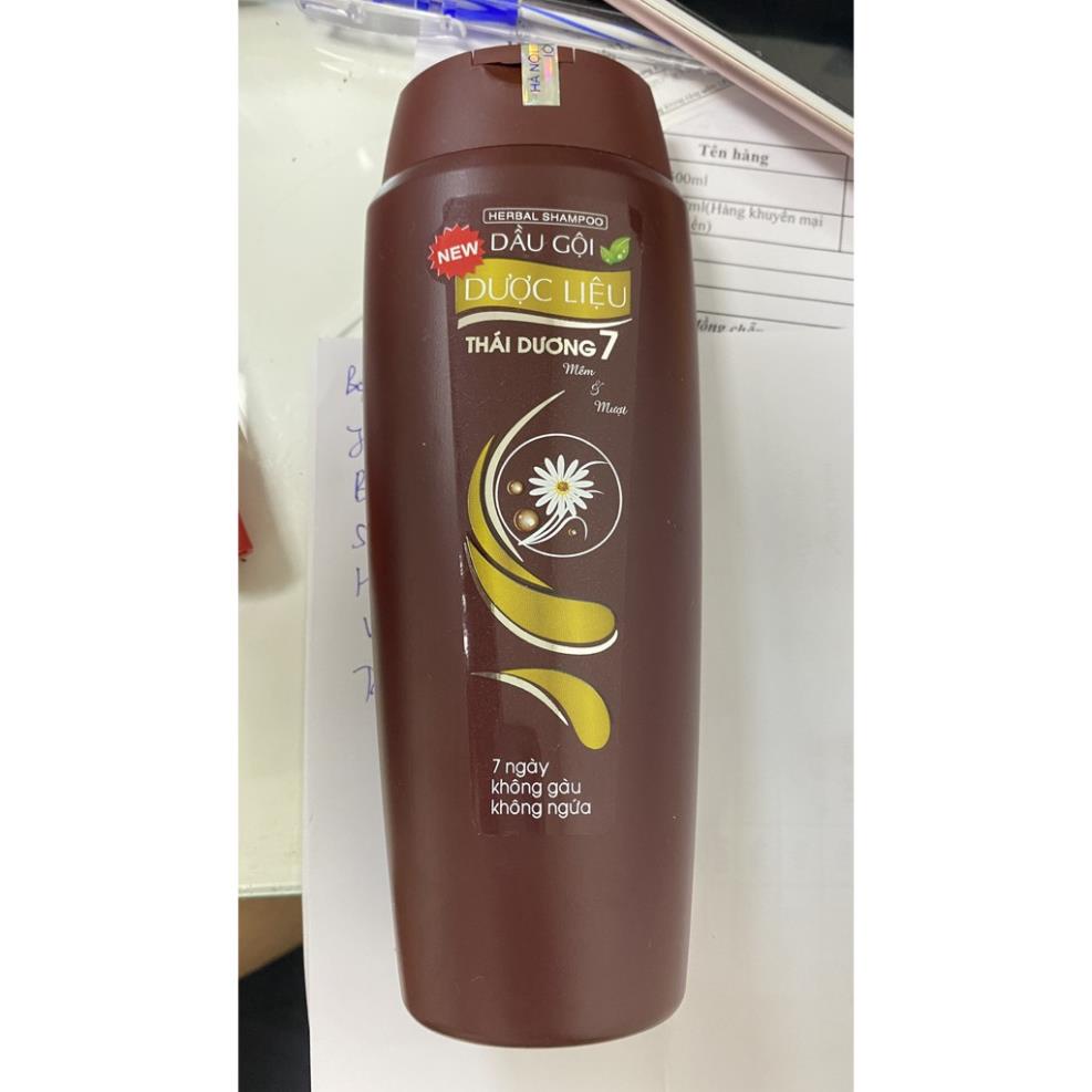 Dầu Gội Dược Liệu Thái Dương 7 Ngày Không Gầu,Không Ngứa.Chai 200ml