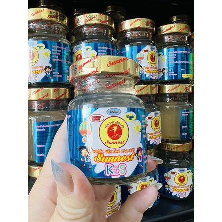 (Combo 10 hủ) Yến Sunnest Kids - Yến Sào 16% Chưng Đường Phèn Bổ Dưỡng Cho Trẻ Em