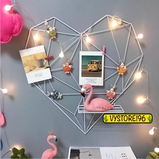 KHUNG LƯỚI TRÁI TIM TRANG TRÍ